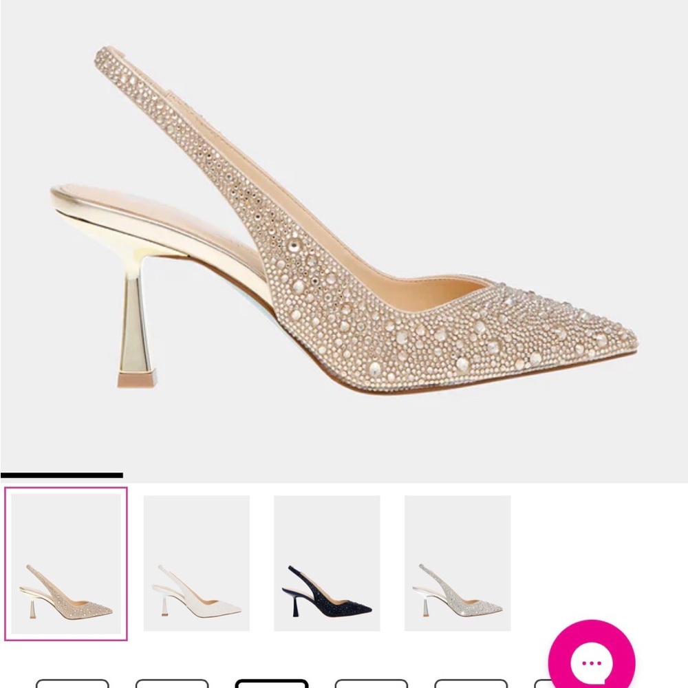 Betsey Johnson Clark Gold
